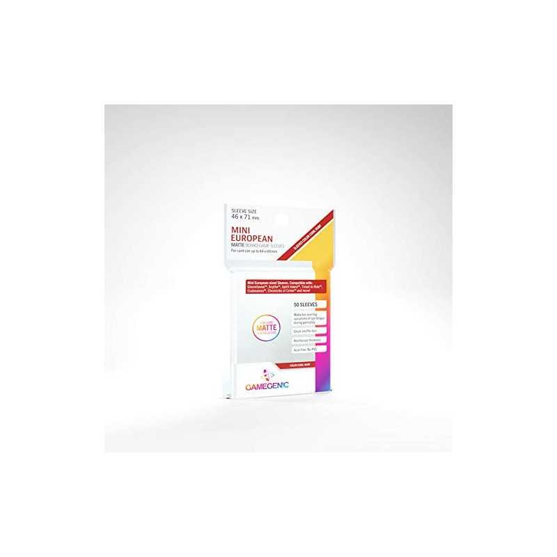 FUNDA GG MATTE MINI EURO 46x71mm PACK 50