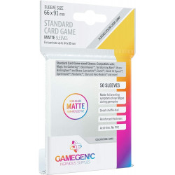 FUNDA GG MATTE STANDARD CARD GAME 66x91mm PACK 50