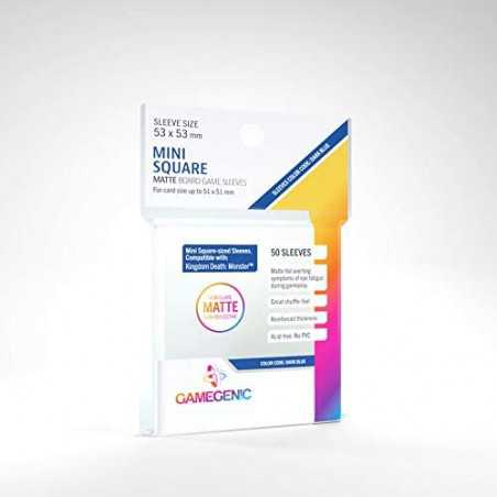 FUNDA GG MATTE MINI SQUARE 53x53mm PACK 50