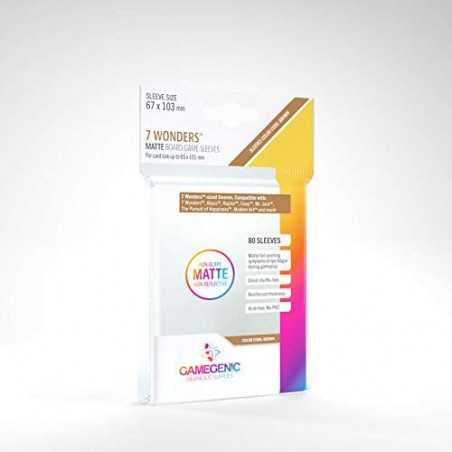 FUNDA GG MATTE 7 WONDERS 67x103mm PACK 80