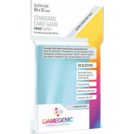 FUNDA GG PRIME STANDARD CARD GAME 66x91mm PACK 50