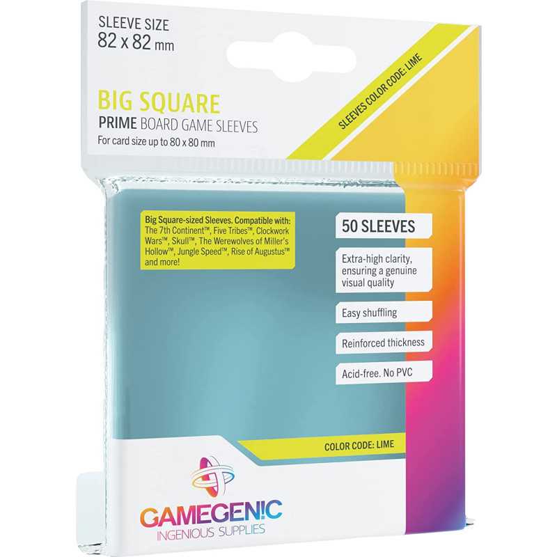 FUNDA GG PRIME BIG SQUARE 82x82mm PACK 50