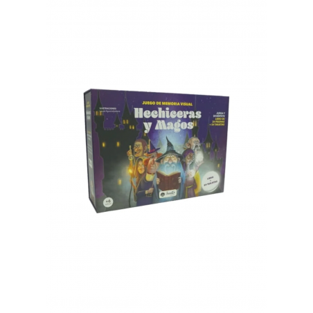 LIBRO PUZZLE HECHICERAS Y MAGOS