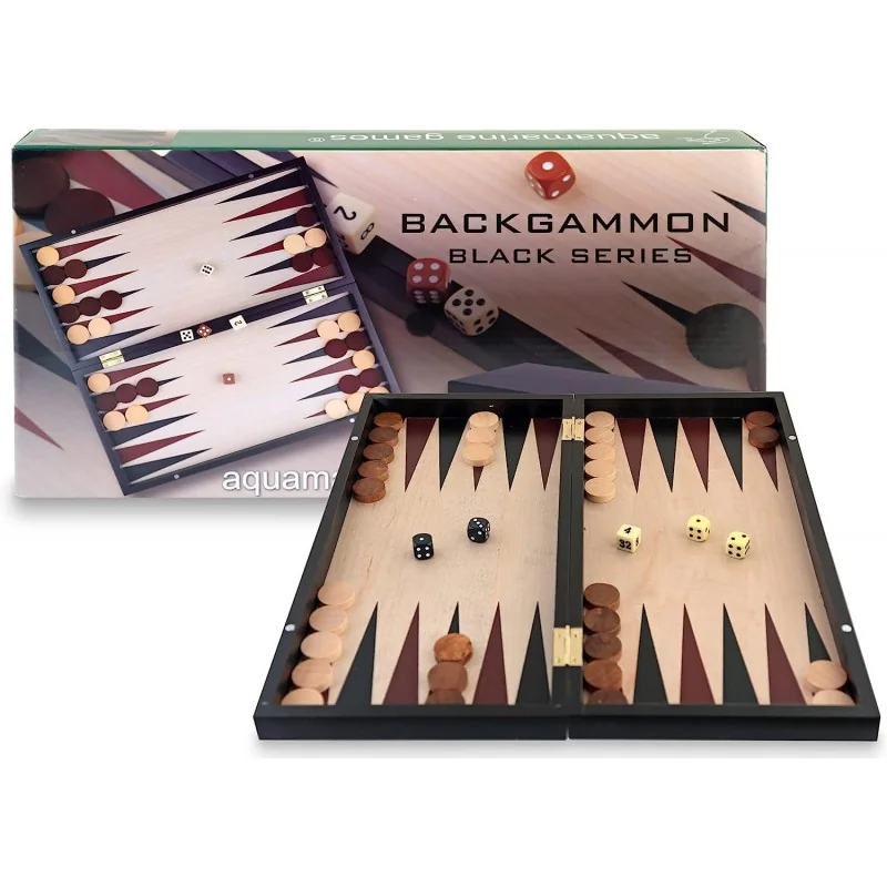 BACKGAMMON PROFESIONAL BLACK SERIES