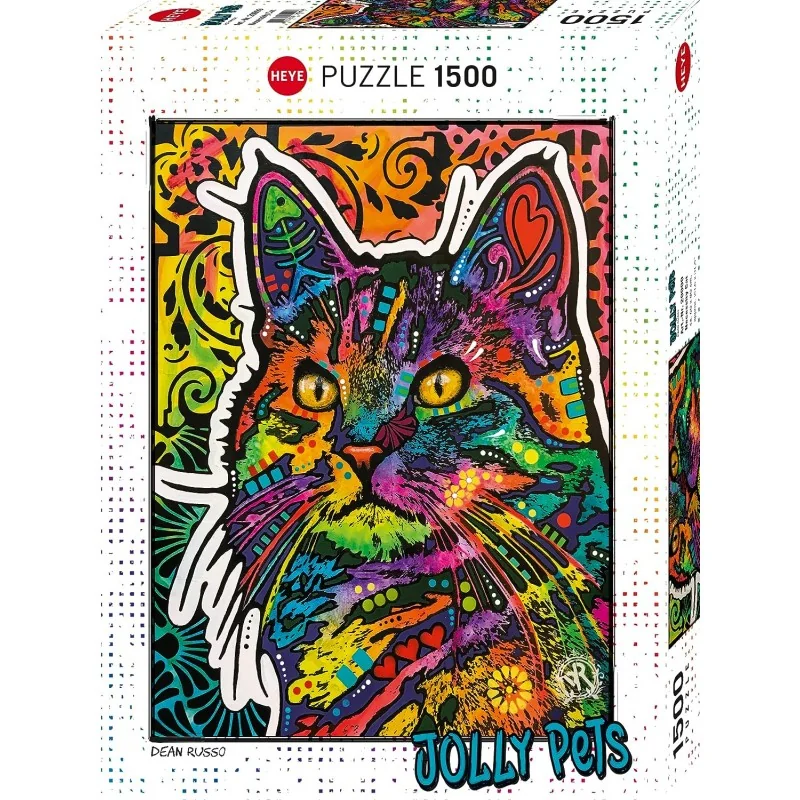 Puzzle 1500 pzs. RUSSO, Necessity Cat