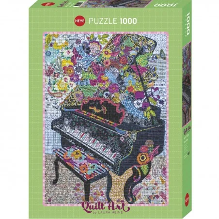 Puzzle 1000 pzs. Quilt, Sewn Piano