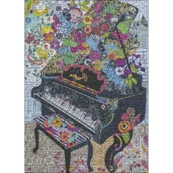 Puzzle 1000 pzs. Quilt, Sewn Piano