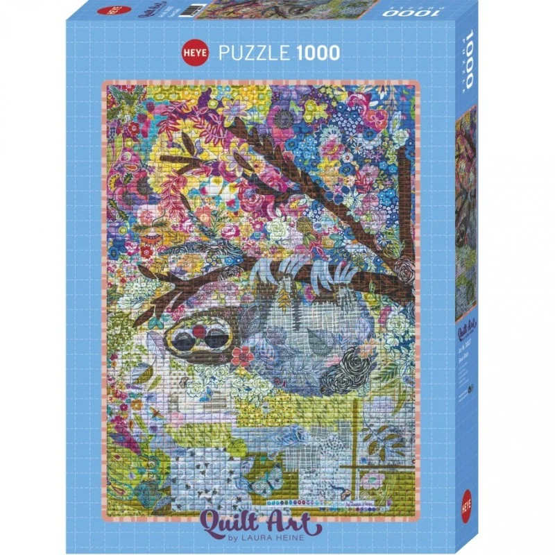 Puzzle 1000 pzs. Quilt, Sewn Sloth