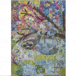 Puzzle 1000 pzs. Quilt, Sewn Sloth