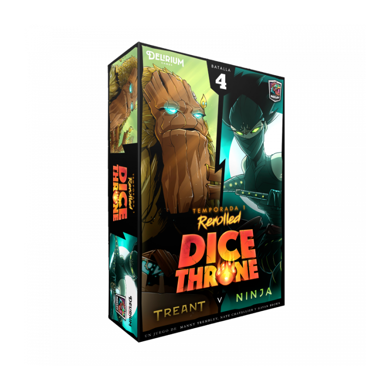 DICE THRONE CAJA 4: TREANT VS NINJA