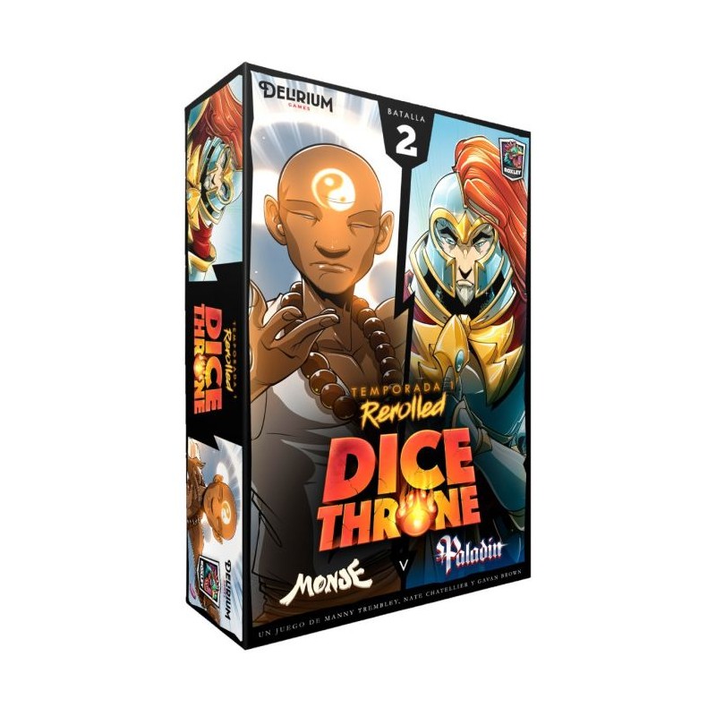 DICE THRONE CAJA 2: MONJE VS PALADIN