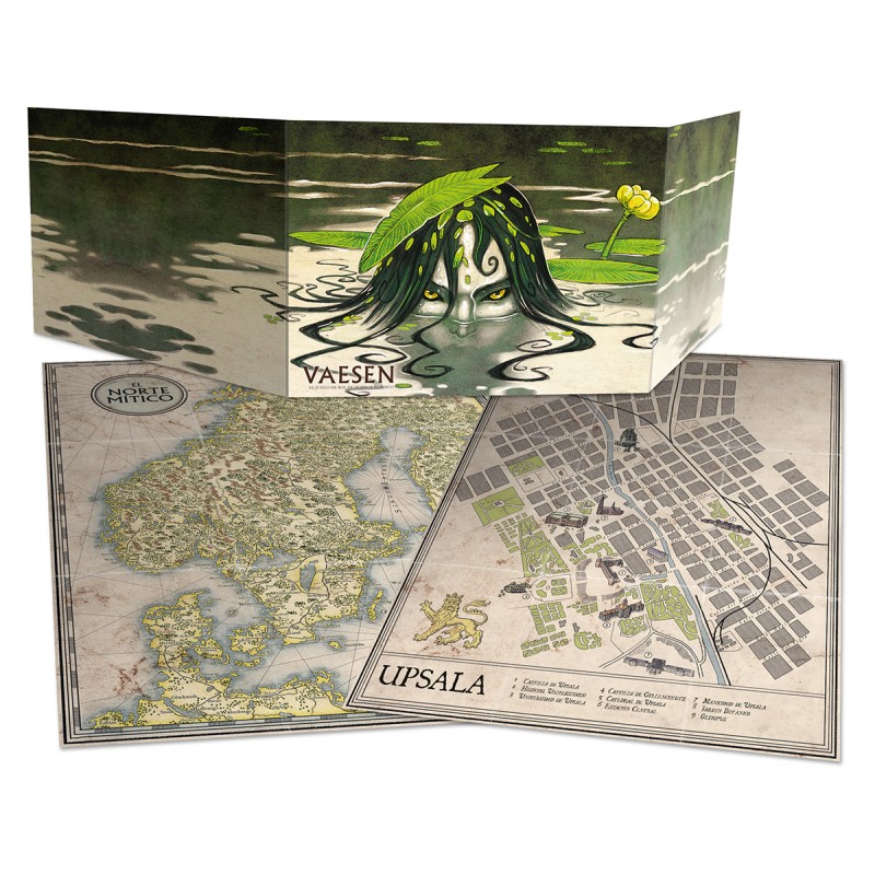 VAESEN: EL JUEGO DE ROL - PANTALLA DEL DIRECTOR DE JUEGO