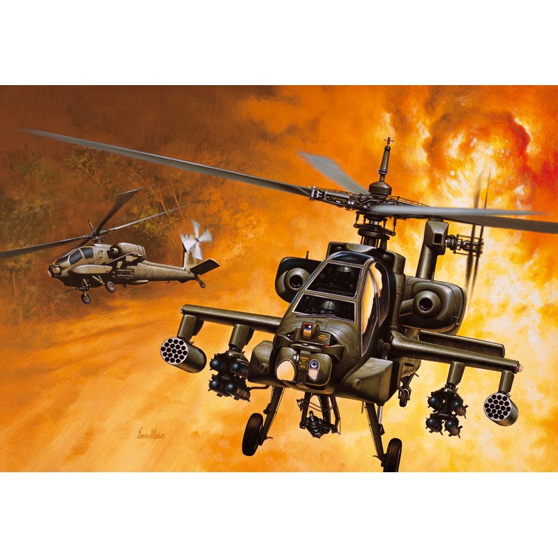 MODELO 1:72 AH-64 APACHE