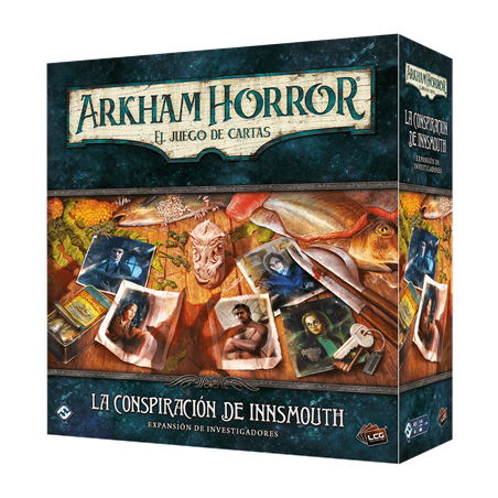 AH LCG: LA CONSPIRACION DE INNSMOUTH EXP. INVESTIGADORES