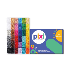 PIXI BEADS KIT DE 36 COLORES 11000 PIEZAS