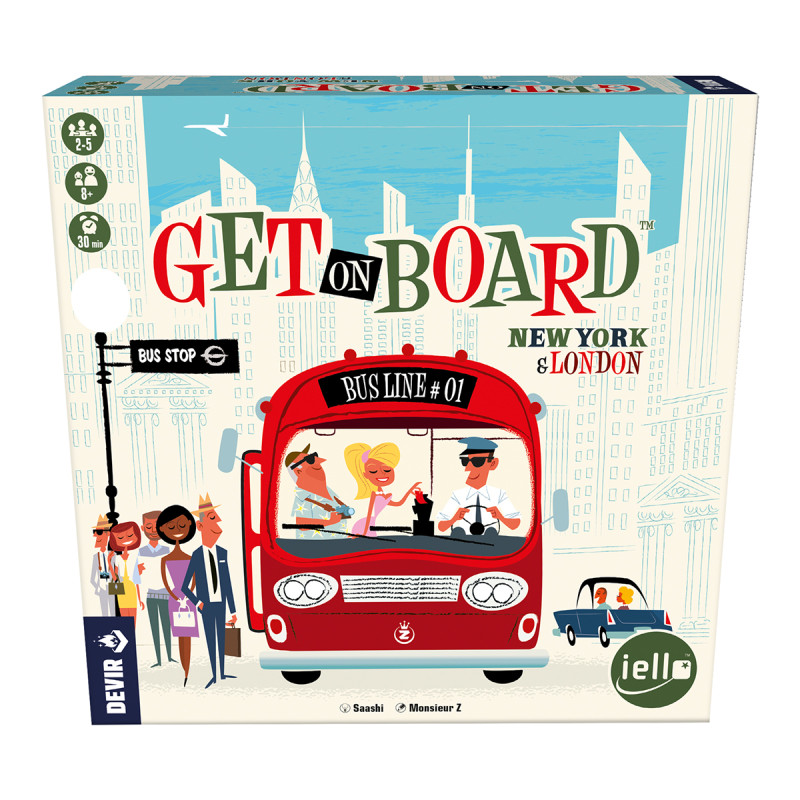 GET ON BOARD: NEW YORK & LONDON