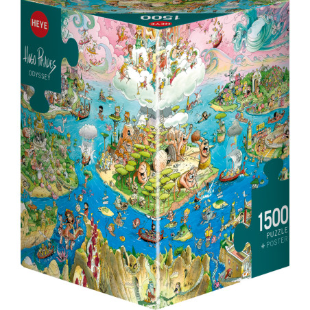 Puzzle 1500 pzs. PRADES, Odyssey