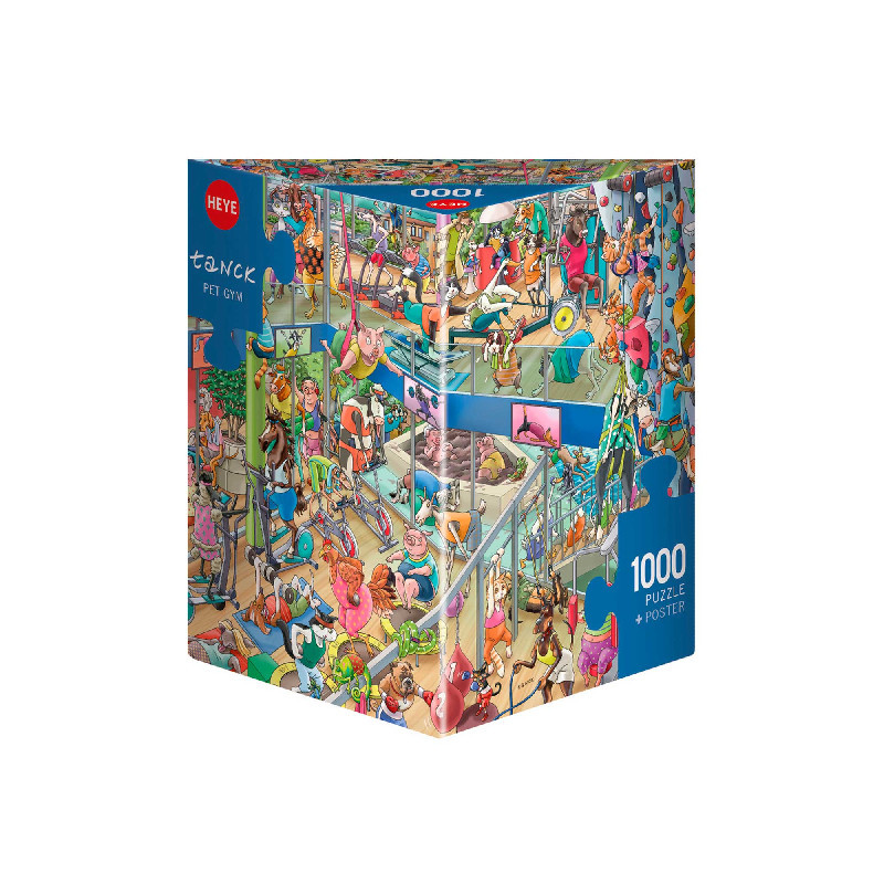 Puzzle 1000 pzs. TANCK, Pet Gym