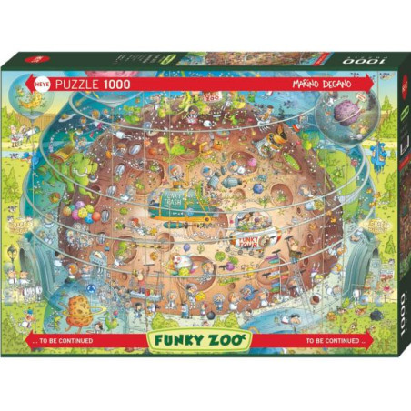 Puzzle 1000 pzs. DEGANO, Cosmic Habitat
