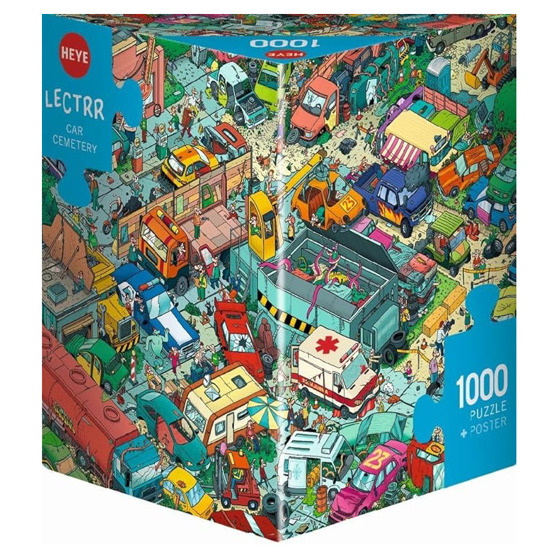 Puzzle 1000 pzs. Lectrr, Car Cemetery