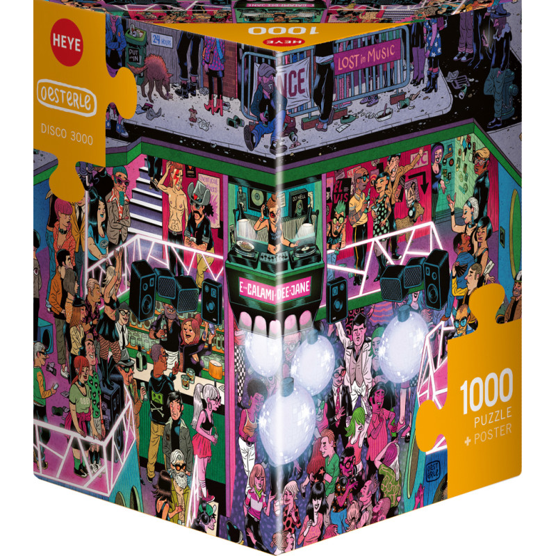 Puzzle 1000 pzs. Oesterle, Disco 3000
