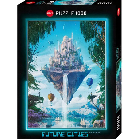 Puzzle 1000 pzs. Future Cities, Sky Isle