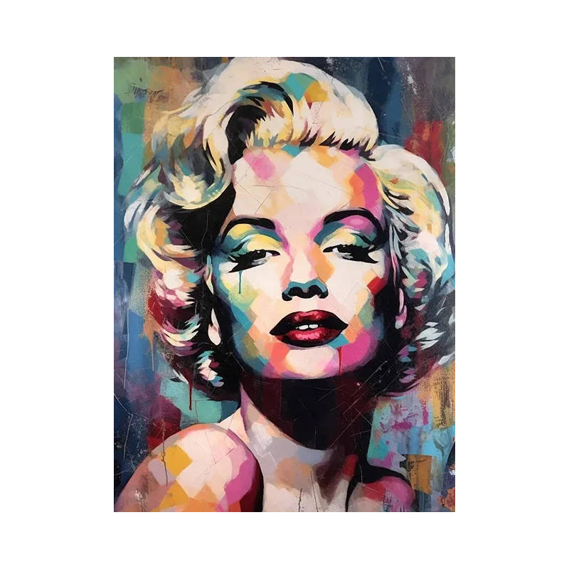 KIT PAINT BY NUMBERS MARILYN III 50x65