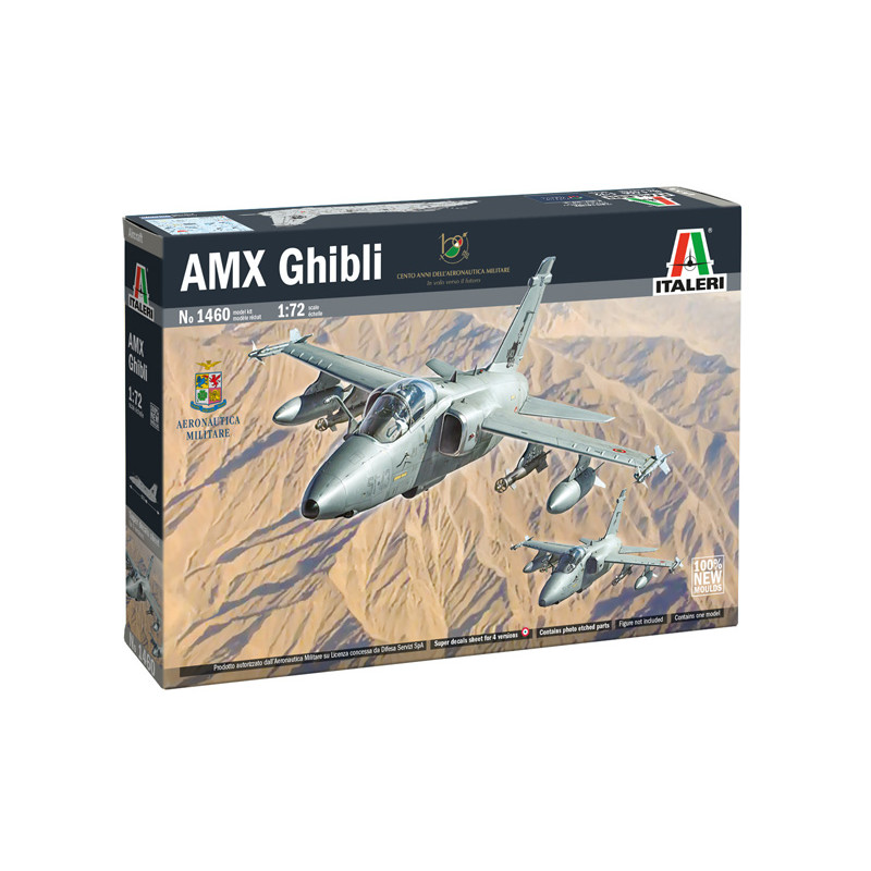 MODELO 1:72 AMX GHIBLI