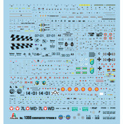 MODELO 1:72 EF-2000 TYPHOON (one seater)