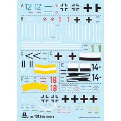 MODELO 1:72 FOCKE WULF FW-190 D-9