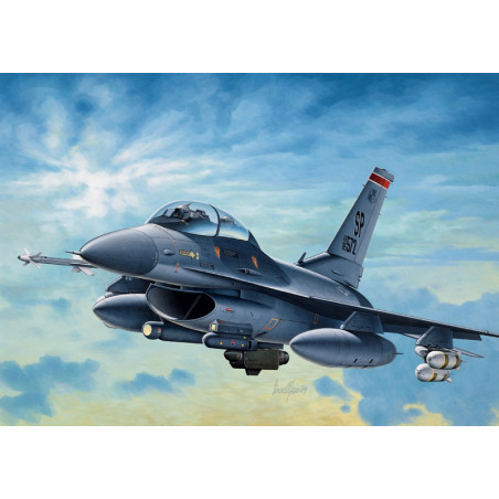 MODELO 1:72 F-16 C/D NIGHT FALCON