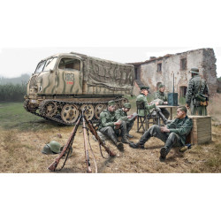 MODELO 1:35 STEYR RSO/01 with GERMAN SOLDIERS