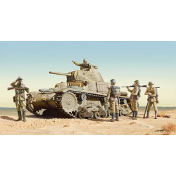MODELO 1:35 CARRO ARMATO M14/41 with Italian Infantry