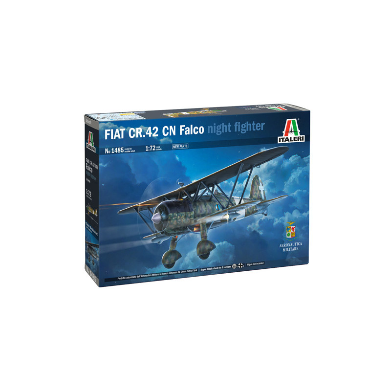 MODELO 1:72 FIAT CR.42 CN "Falco" NIGHT FIGHTER