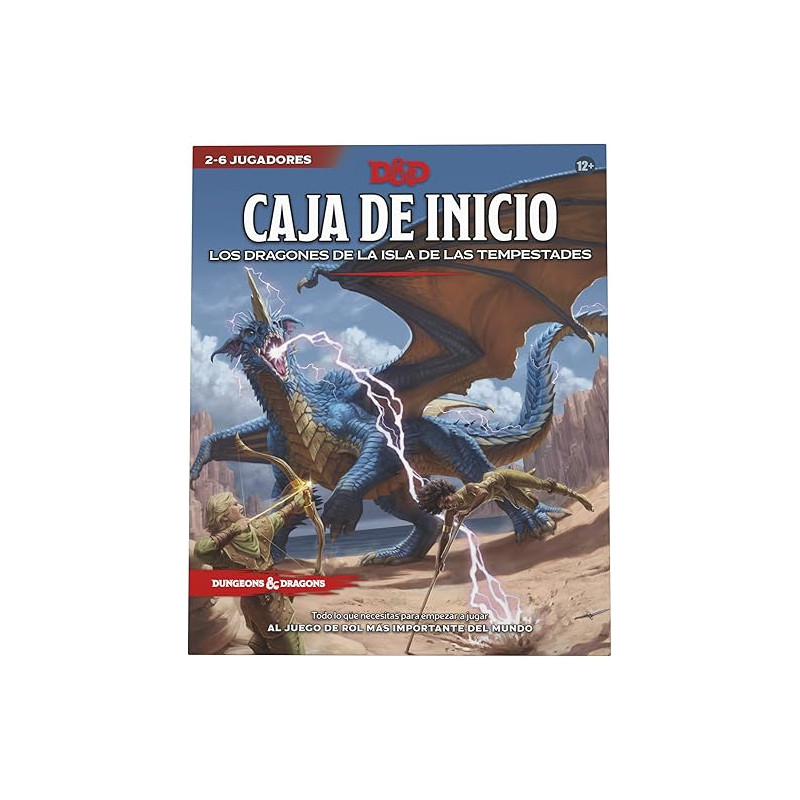 D&D: CAJA DE INICIO - LOS DRAGONES DE LA ISLA DE LAS TEMPESTADES