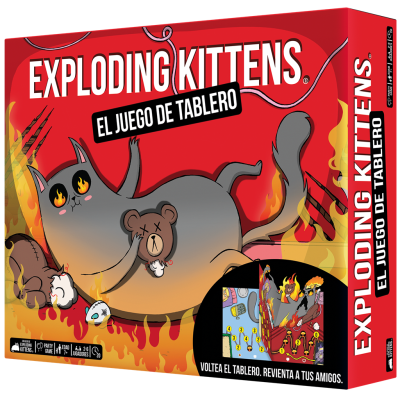 EXPLODING KITTENS: EL JUEGO DE TABLERO