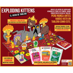 EXPLODING KITTENS: EL JUEGO DE TABLERO