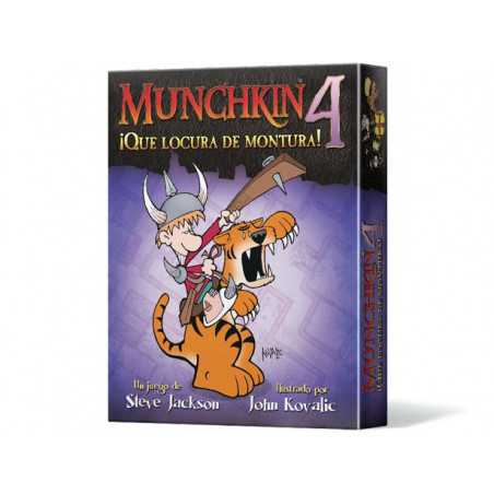 MUNCHKIN 4: QUE LOCURA DE MONTURA