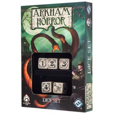SET DE DADOS ARKHAM HORROR HUESO