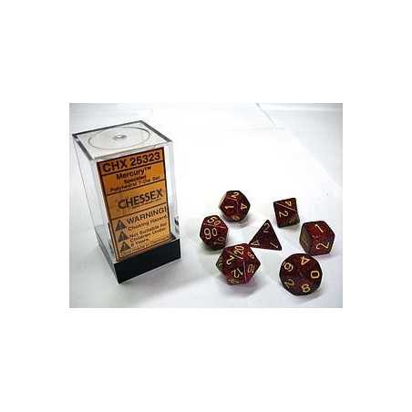 set-de-7-dados-moteados-mercury