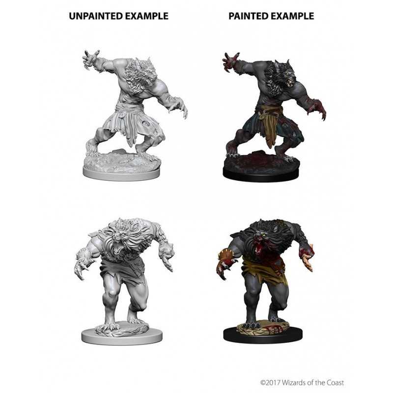MINIATURAS D&D: WEREWOLVES