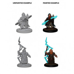 MINIATURAS PATHFINDER: DWARF MALE SORCERER
