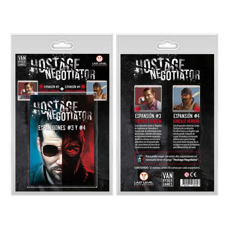 HOSTAGE EL NEGOCIADOR EXPANSIONES 3 Y 4