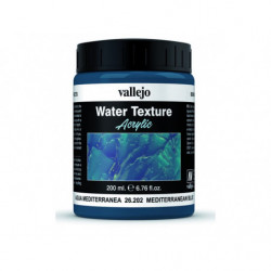 DE Texturas de agua 200ml, Azul mediterraneo