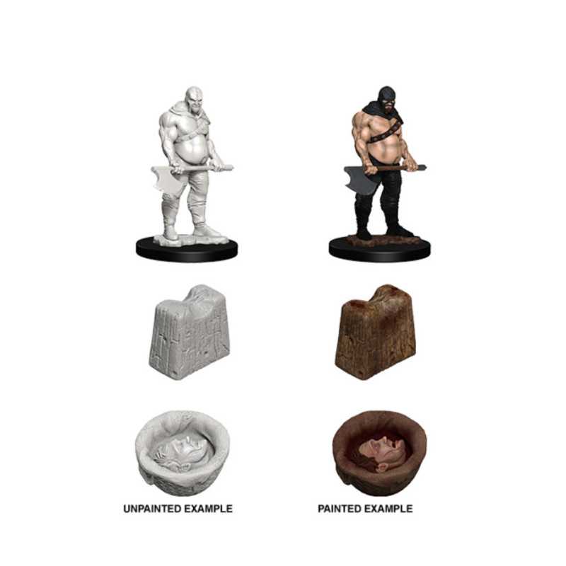 MINIATURAS WIZKIDS: EXECUTIONER & CHOPPING BLOCK