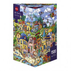 Puzzle 1500 pzs. BERMAN, Happytown