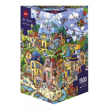 Puzzle 1500 pzs. BERMAN, Happytown