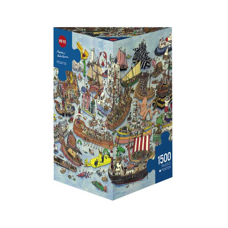 Puzzle 1500 pzs. ADOLFSSON, Regatta