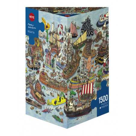 Puzzle 1500 pzs. ADOLFSSON, Regatta