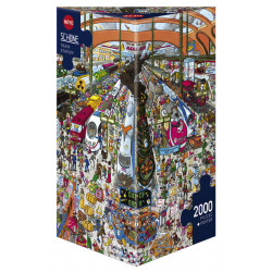 Puzzle 2000 pzs. SCHONE, Train Station